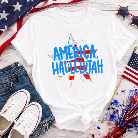America Hallelujah- DTF&UV