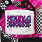 Pink Leopard Neon Mascots (dropdown)-DTF&UV