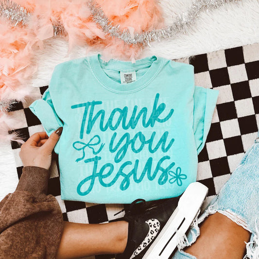 Thank you Jesus (MINT) -DTF&UV