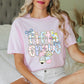 Girl floral Grades (10 Options) -DTF