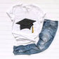Graduation Cap Yellow Gold - DTF