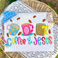 Coffee and Jesus Trio-DTF&UV