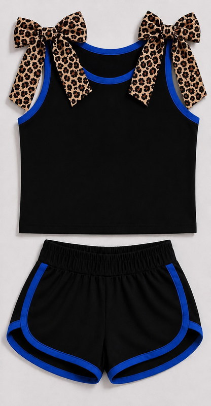 ABI Custom Bow Shirt and Shorts Set  -Pre Order