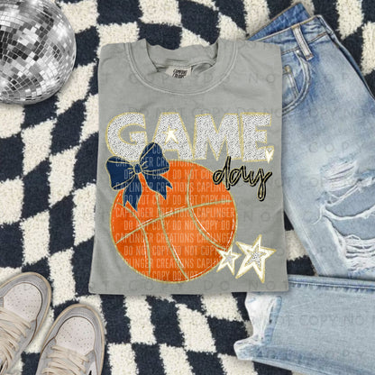 Game day Basketball(all colors in dropdown)-DTF