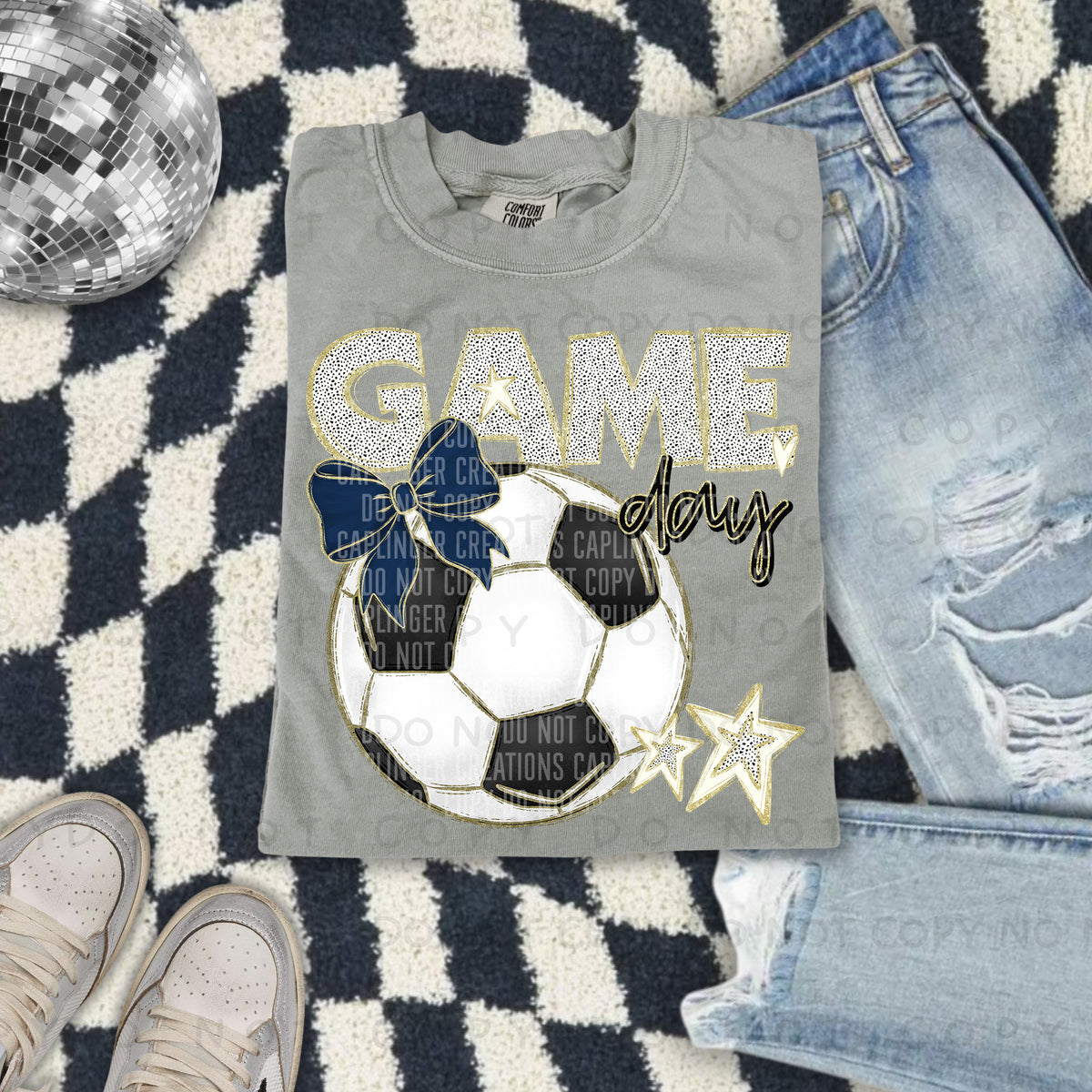 Game day Soccer(all colors in dropdown)-DTF