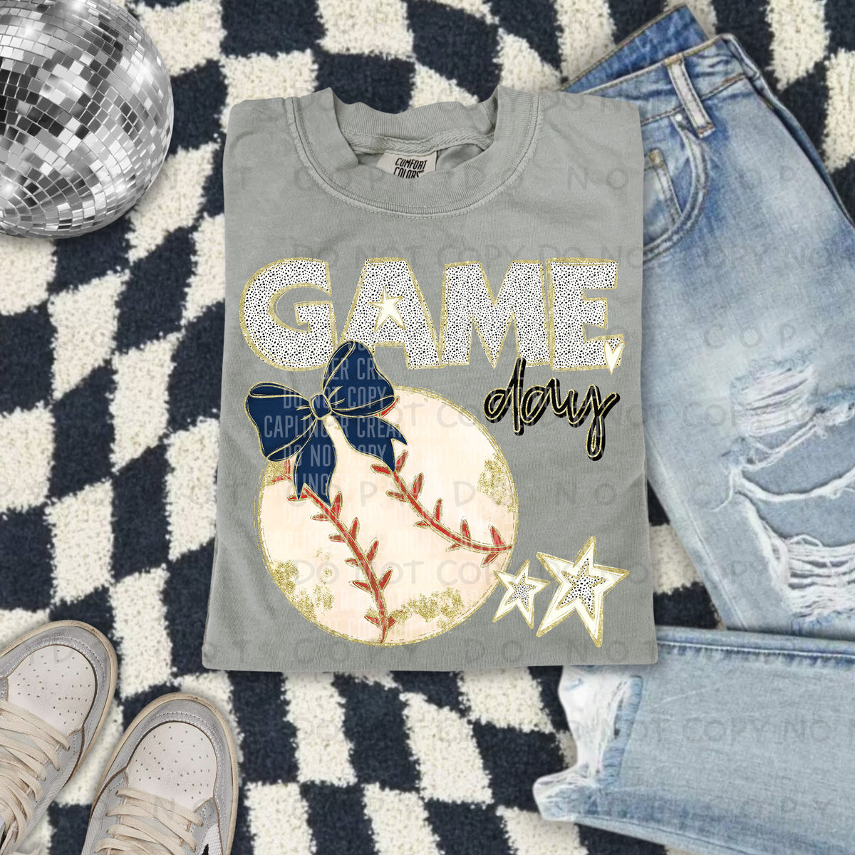 Game day Softball(all colors in dropdown)-DTF