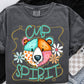 Funky Retro Spirit Mascot (dropdown)-DTF&UV