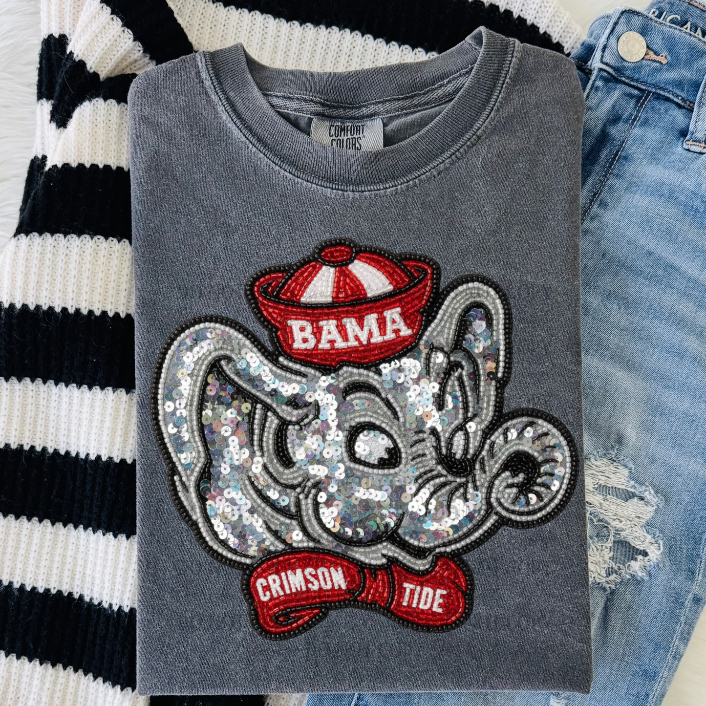 Faux Sequin Mascots(dropdown)- DTF&UV