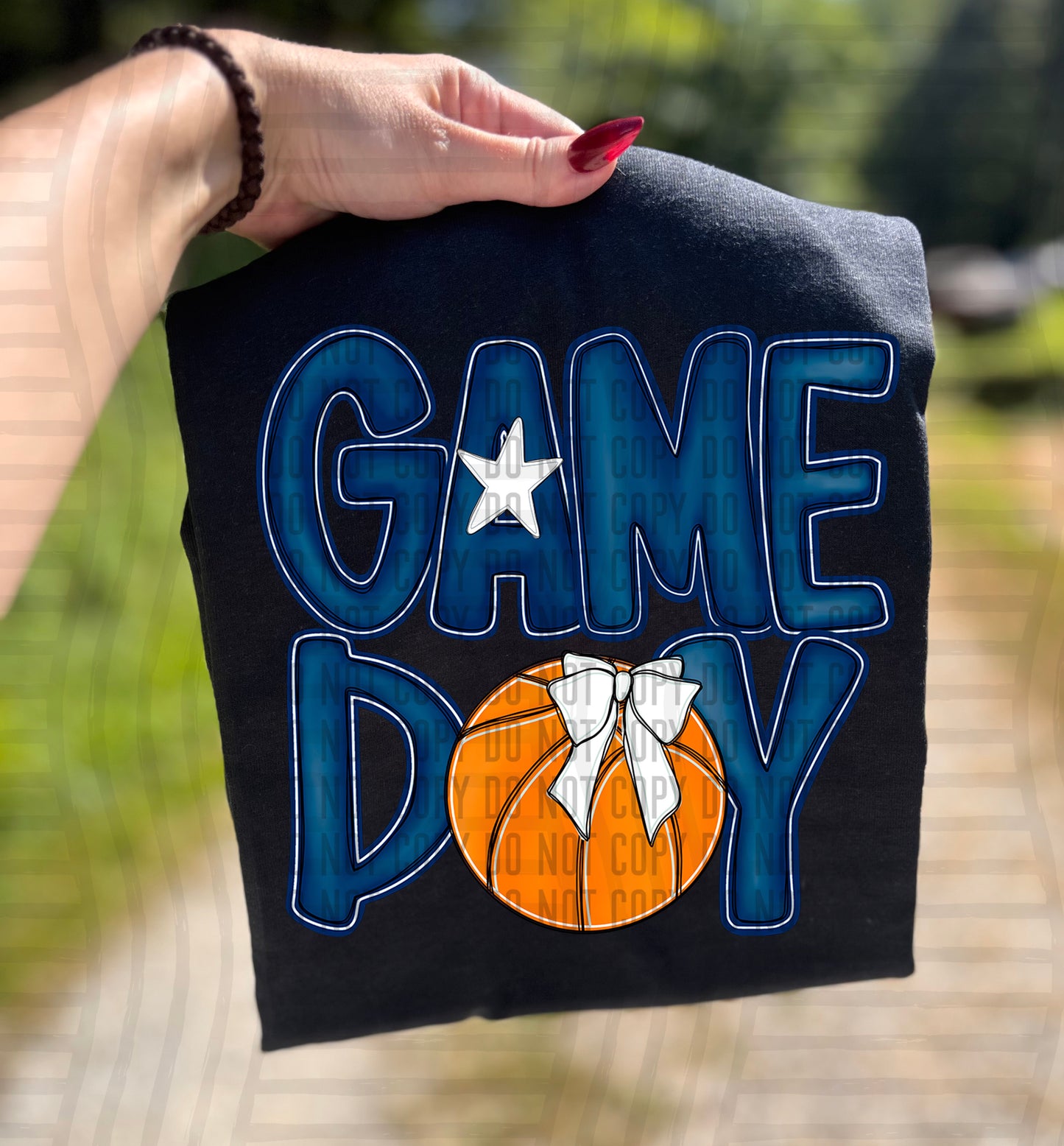 Game day Basketball (DROPDOWN Colors)-DTF&UV
