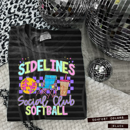 Sidelines Mama(Dropdown)-DTF