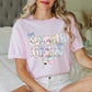 Girl floral Grades (10 Options) -DTF