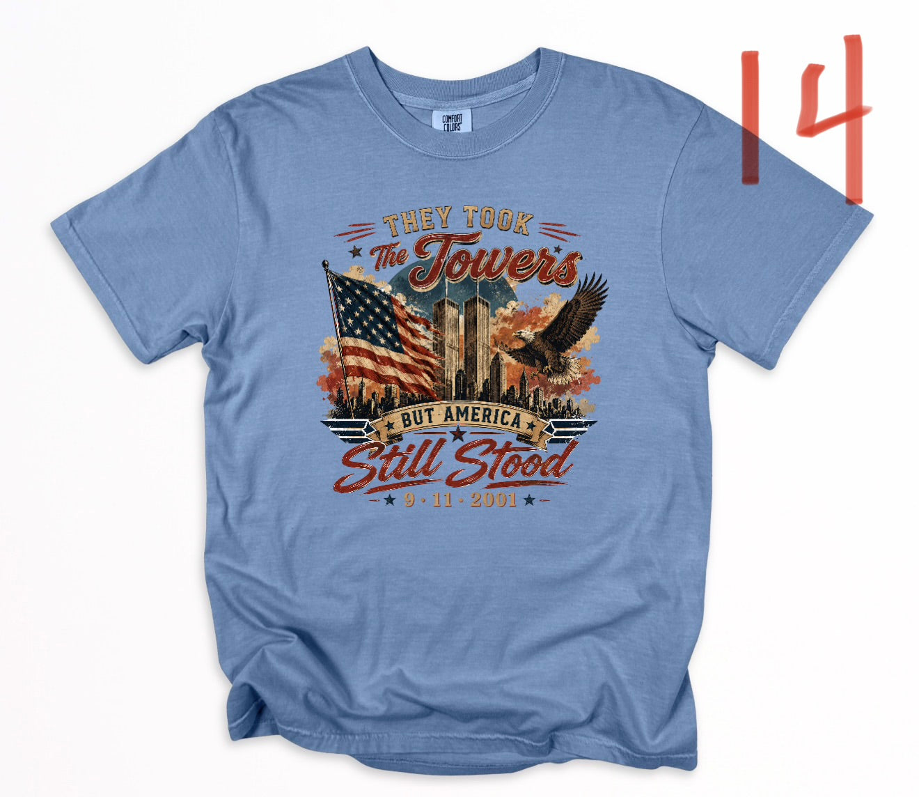 9/11 25th Anniversary (multiple options) -DTF&UV