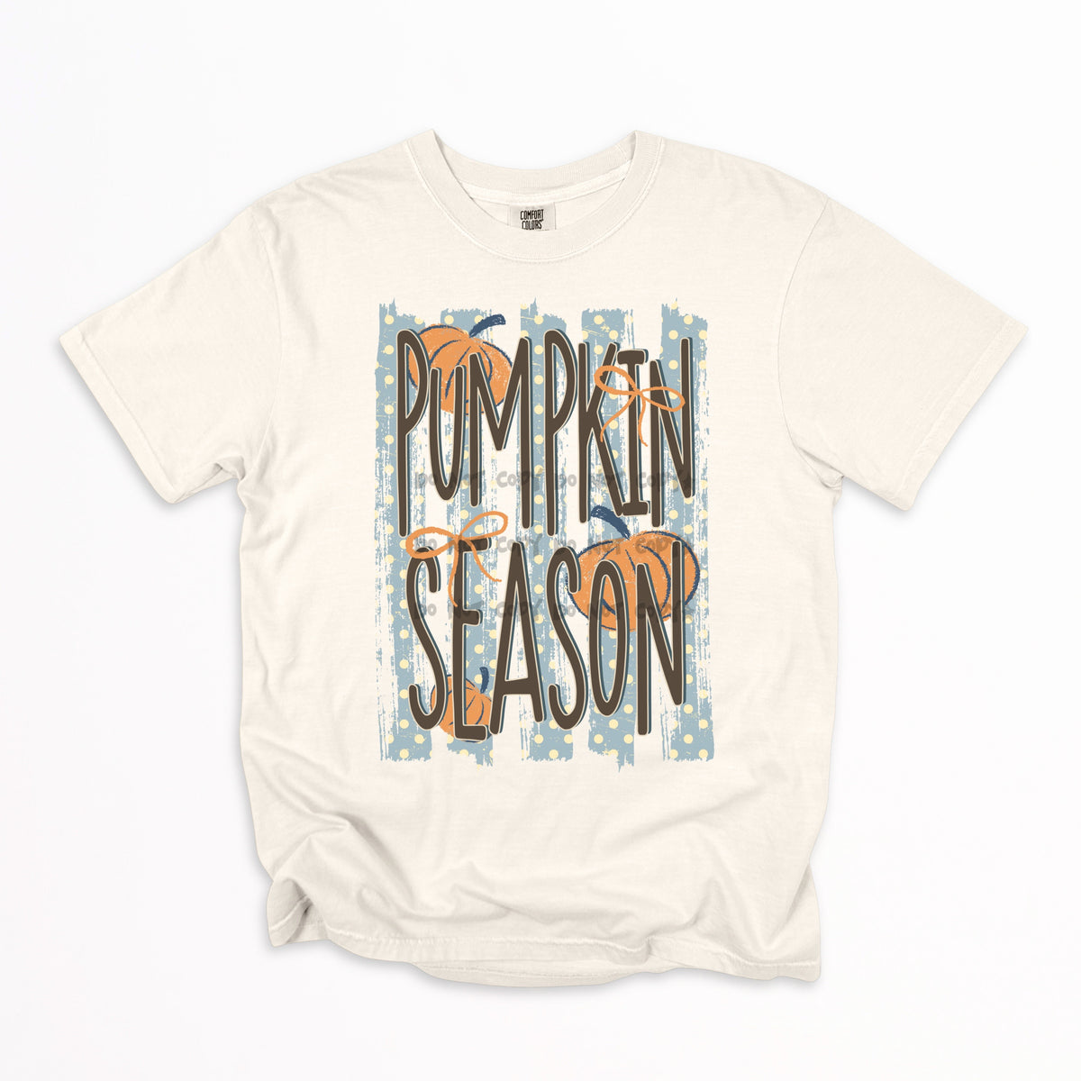 Pumpkin Season striped- DTF&UV