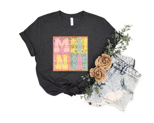 Mini Pastel Square DTF