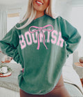 Bookish pink bow-DTF&UV