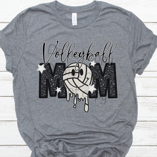 Volleyball mom melt-DTF