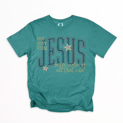 Over every thing Jesus-DTF&UV