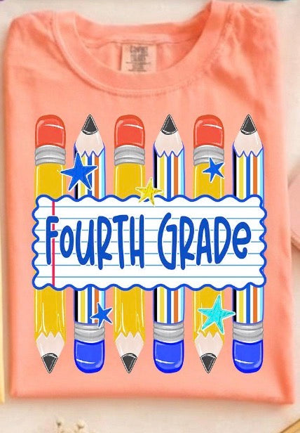 Fourth Grade Pencils- DTF Deal