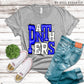 Panthers Royal and White - DTF