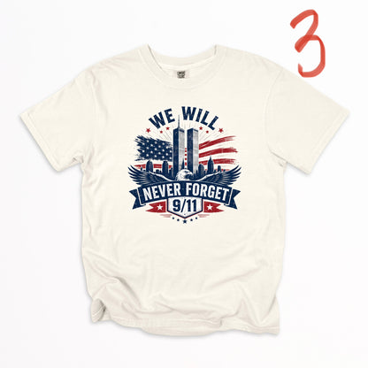 9/11 25th Anniversary (multiple options) -DTF&UV