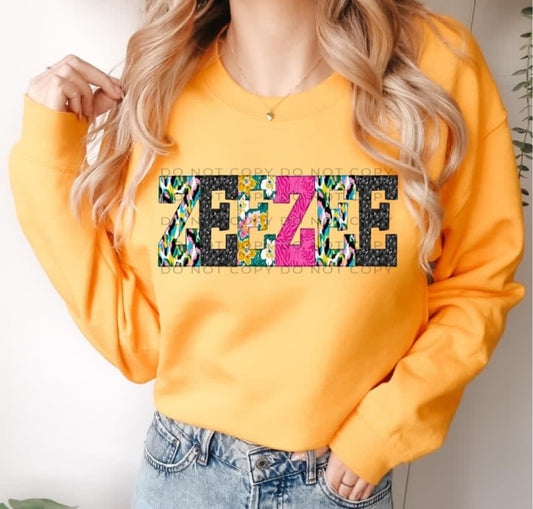 Zeezee Mixed Prints DTF