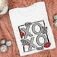 XOXO Blk Checkered And Leopard - DTF