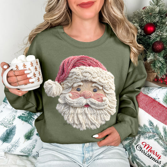 Fiber art Santa-DTF&UV