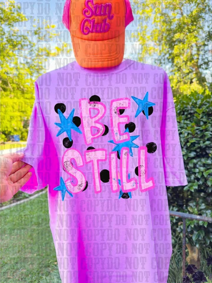 Be Still stars and dots-DTF&UV