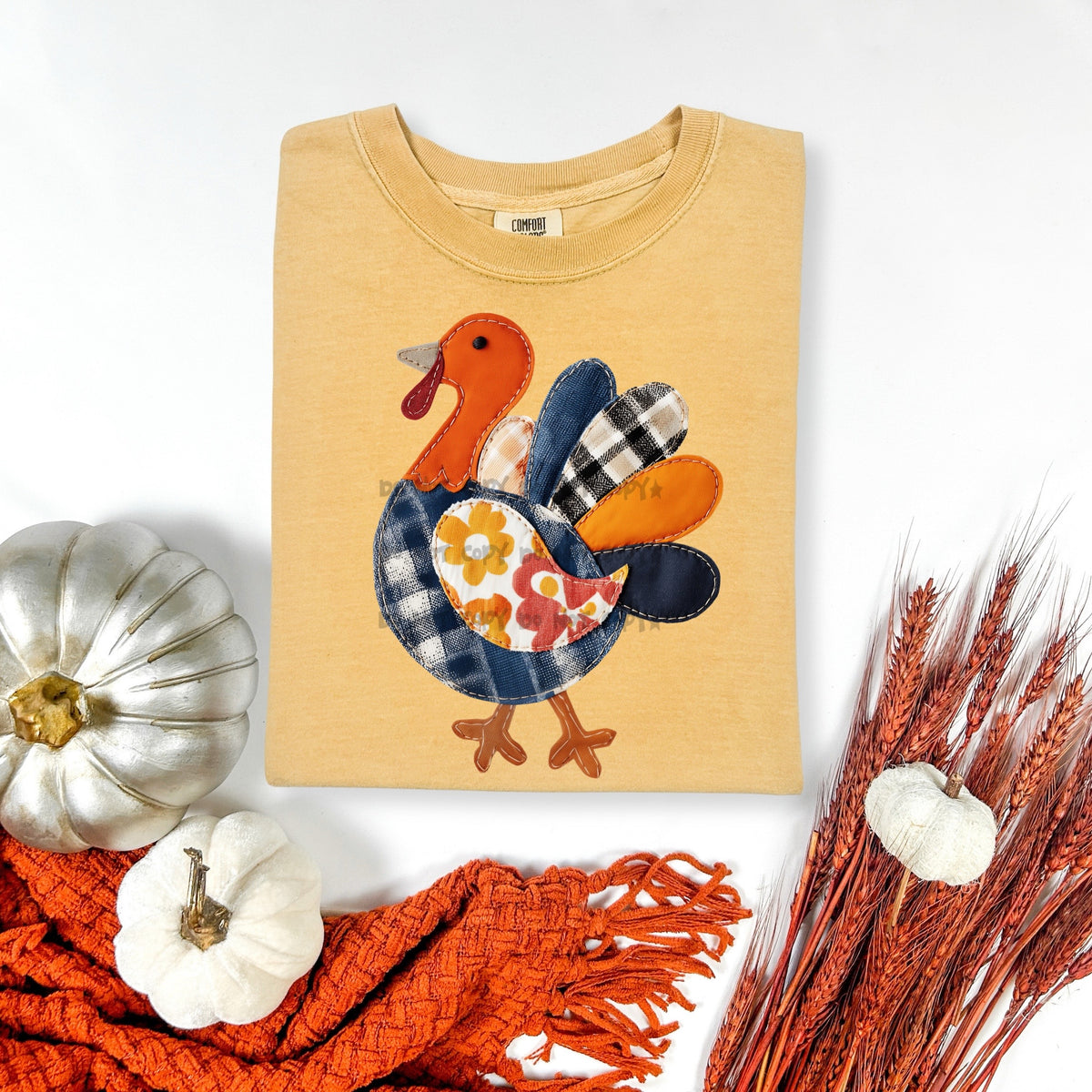 Quilted turkey-DTF&UV