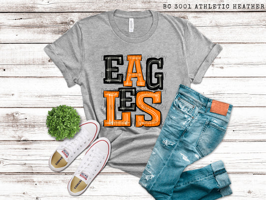 Eagles Orange And Black - DTF