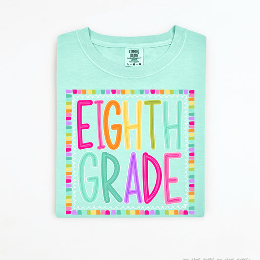 Eighth Grade Color Pop-DTF&UV
