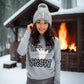 Let it snow checkered with snowman-DTF