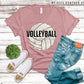 Volleyball Grandma White Outline - DTF