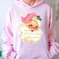 Santa pink hat-DTF