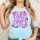 Beach Hair Watercolor Don't Care - DTF