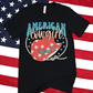American Cowgirl Red -DTF