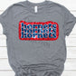 Hornets stacked sequin -DTF