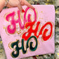 Ho HO HO gold lined -DTF&UV