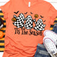 Tis the Season Checkered ghosts- -DTF&UV