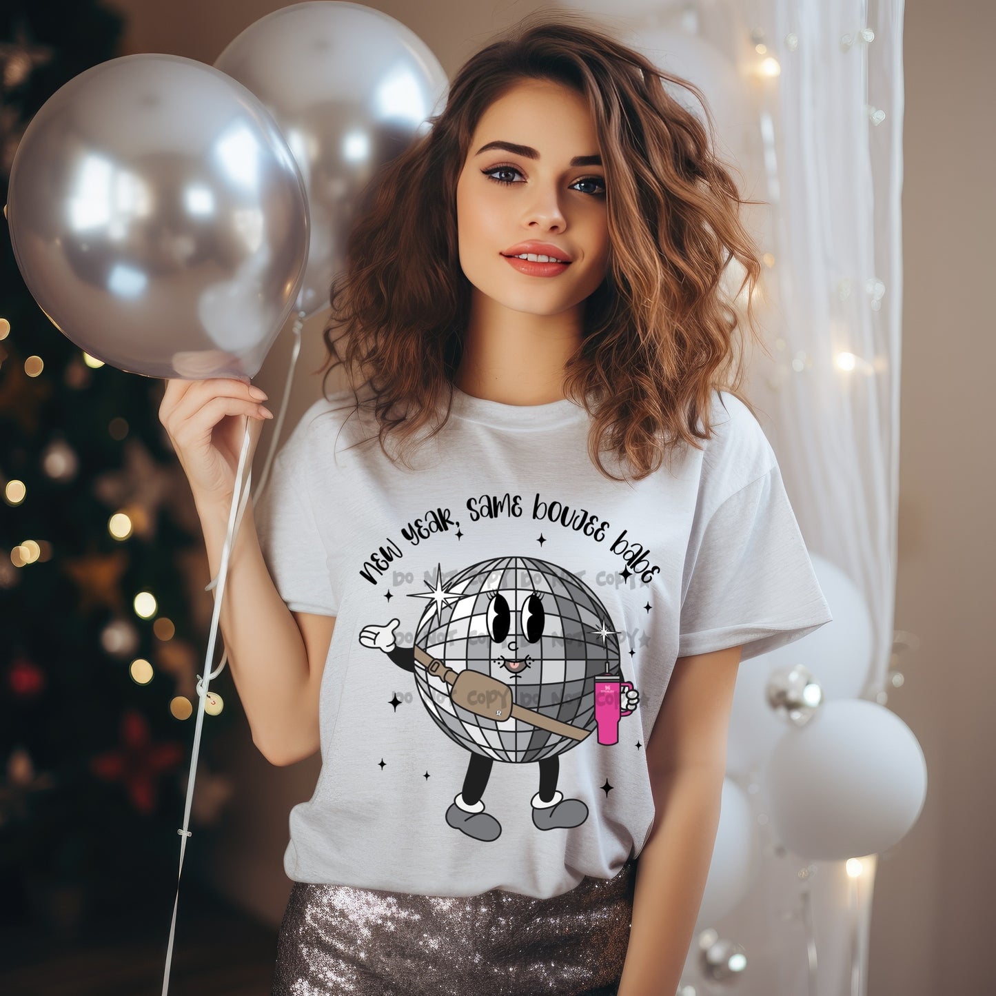 New year same boujee babe-DTF