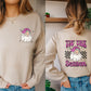 Tis’ The Season Pink Faux Sequins (FRONT)-DTF