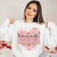Loved Mama Checkered Heart DTF