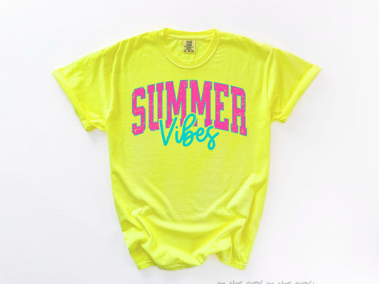 Pink Summer vibes-DTF&UV