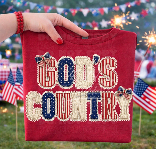 Gods Country- DTF&UV