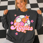 Soccer Pink Orange Stars Mascot (Dropdown)- DTF&UV