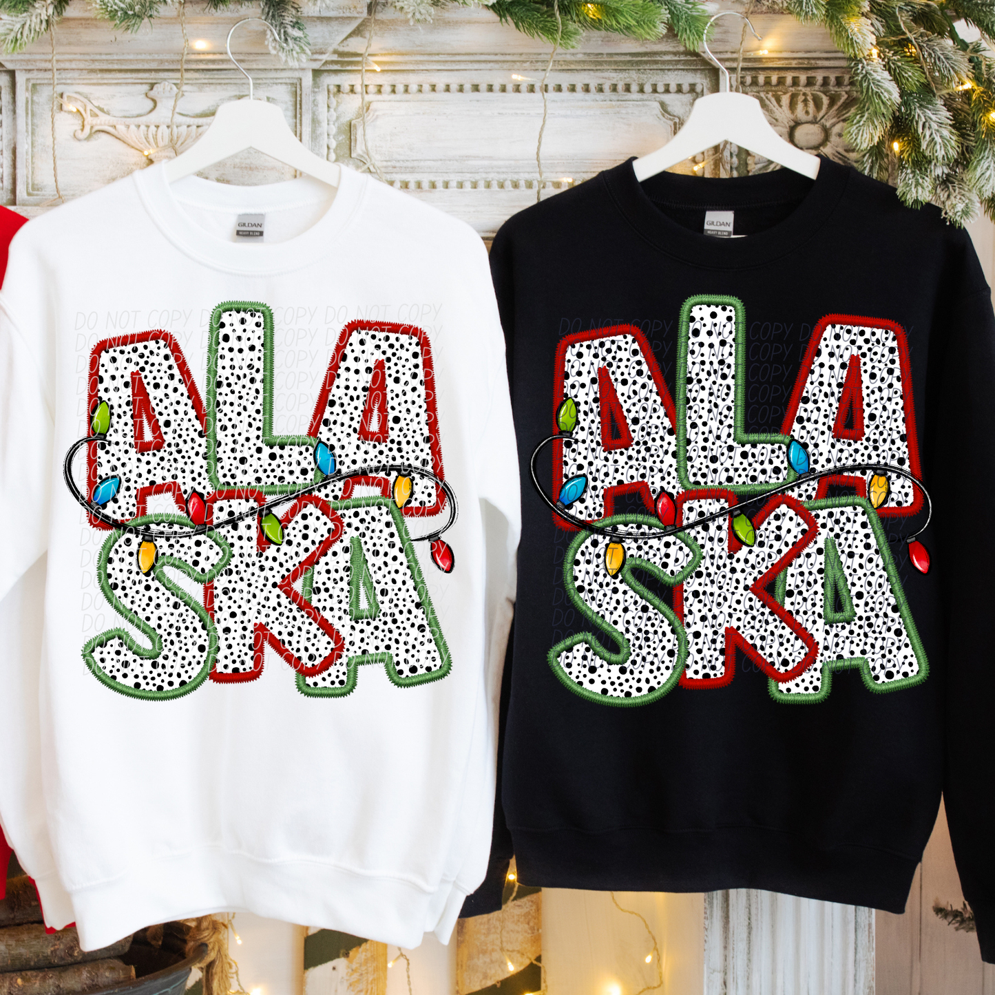 Dot Christmas STATES (dropdown)-DTF&UV