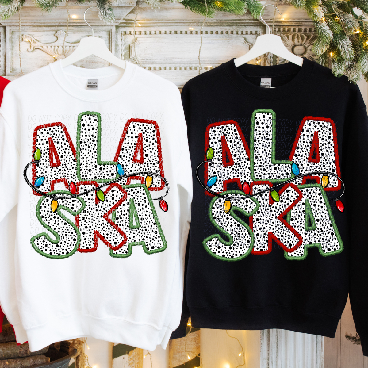 Dot Christmas STATES (dropdown)-DTF&UV