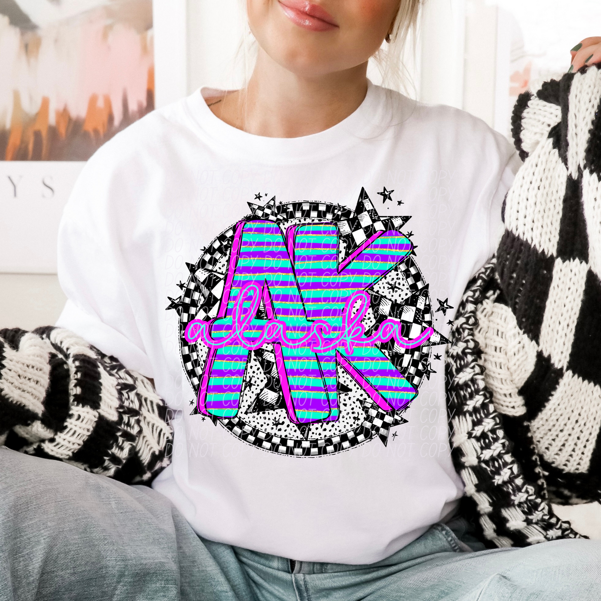 Spring STATES stripes (Dropdown)-DTF