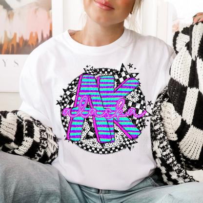 Spring STATES stripes (Dropdown)-DTF