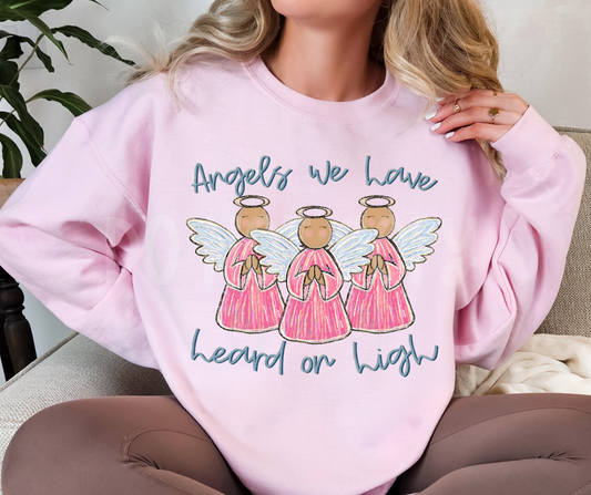 ANGELS WE HAVE HEARD ON HIGH-DTF&UV
